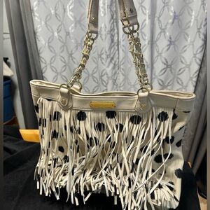 Betsey Johnson Tassel Tote